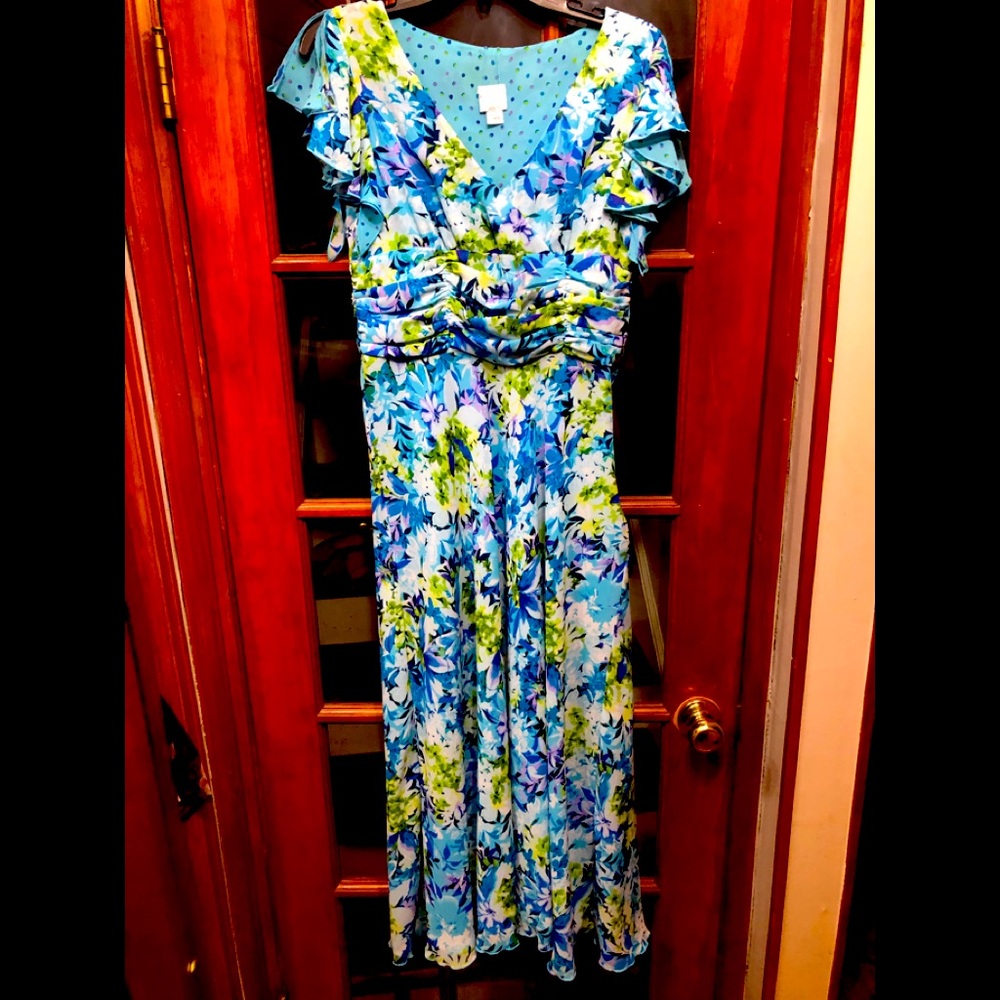 A beautiful A-line reversible dress